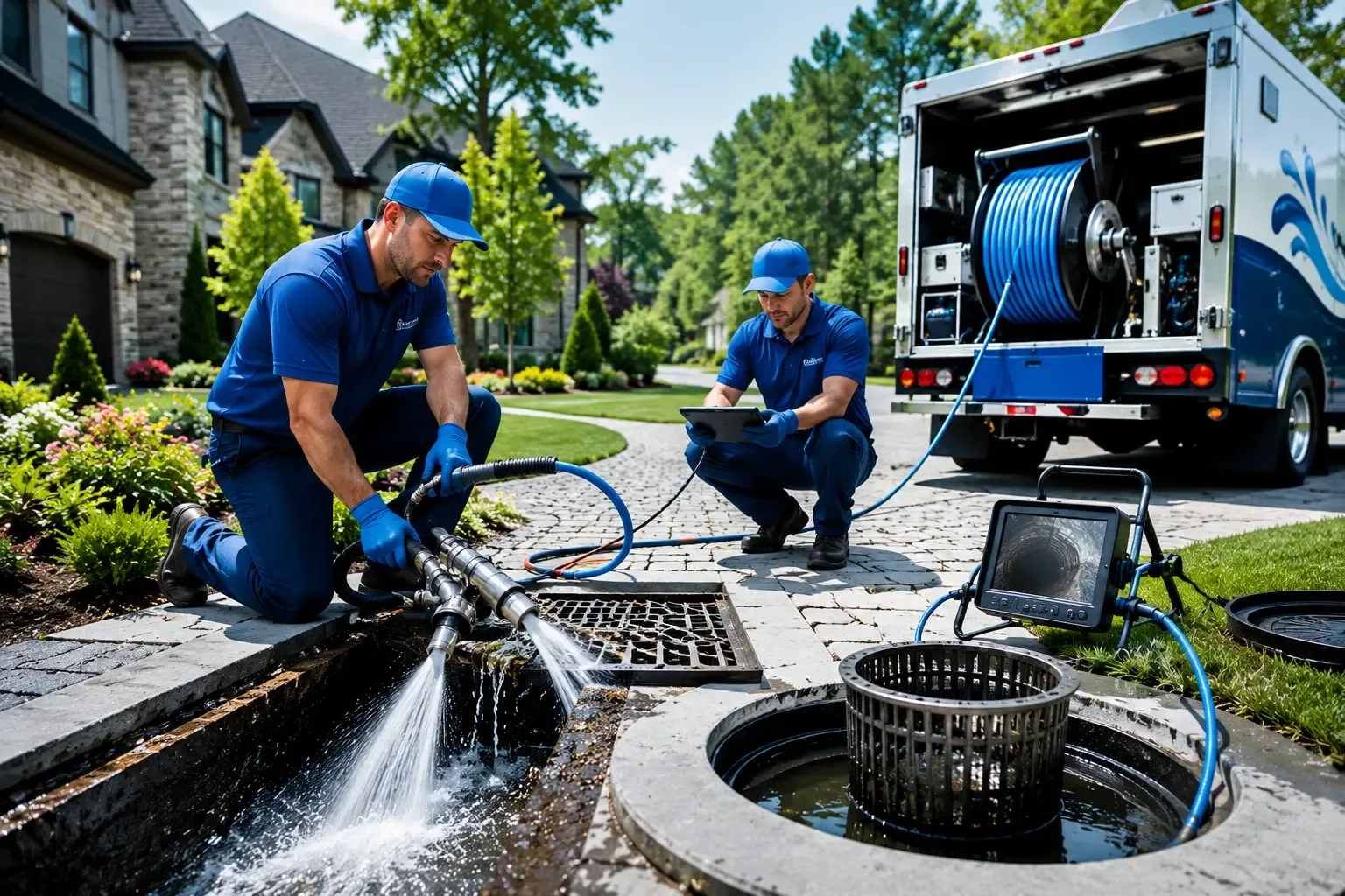 Local outdoor drain cleaning professionals in New Castle, DE